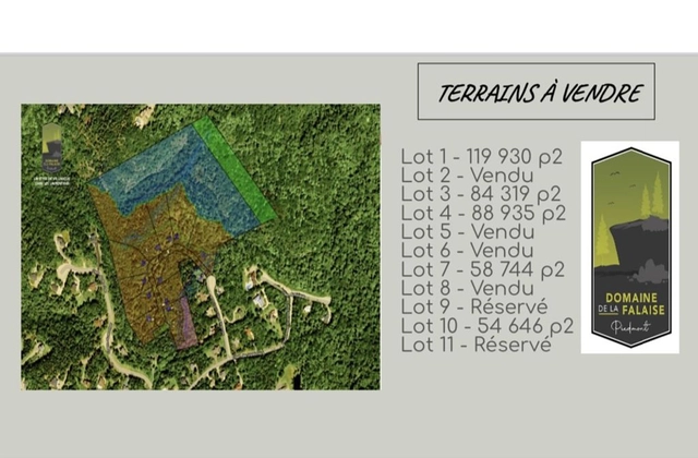 Le Domaine de la Falaise-Terrains prêts à construire-1