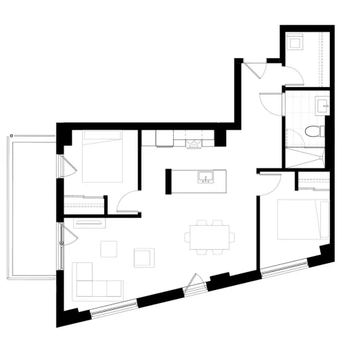 Photo 2 bedrooms