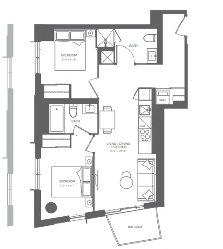 Photo 2 bedrooms