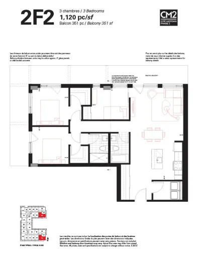 Photo 2 bedrooms