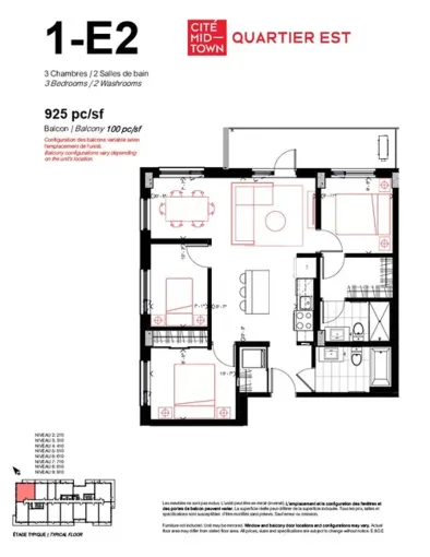 Photo 3 bedrooms