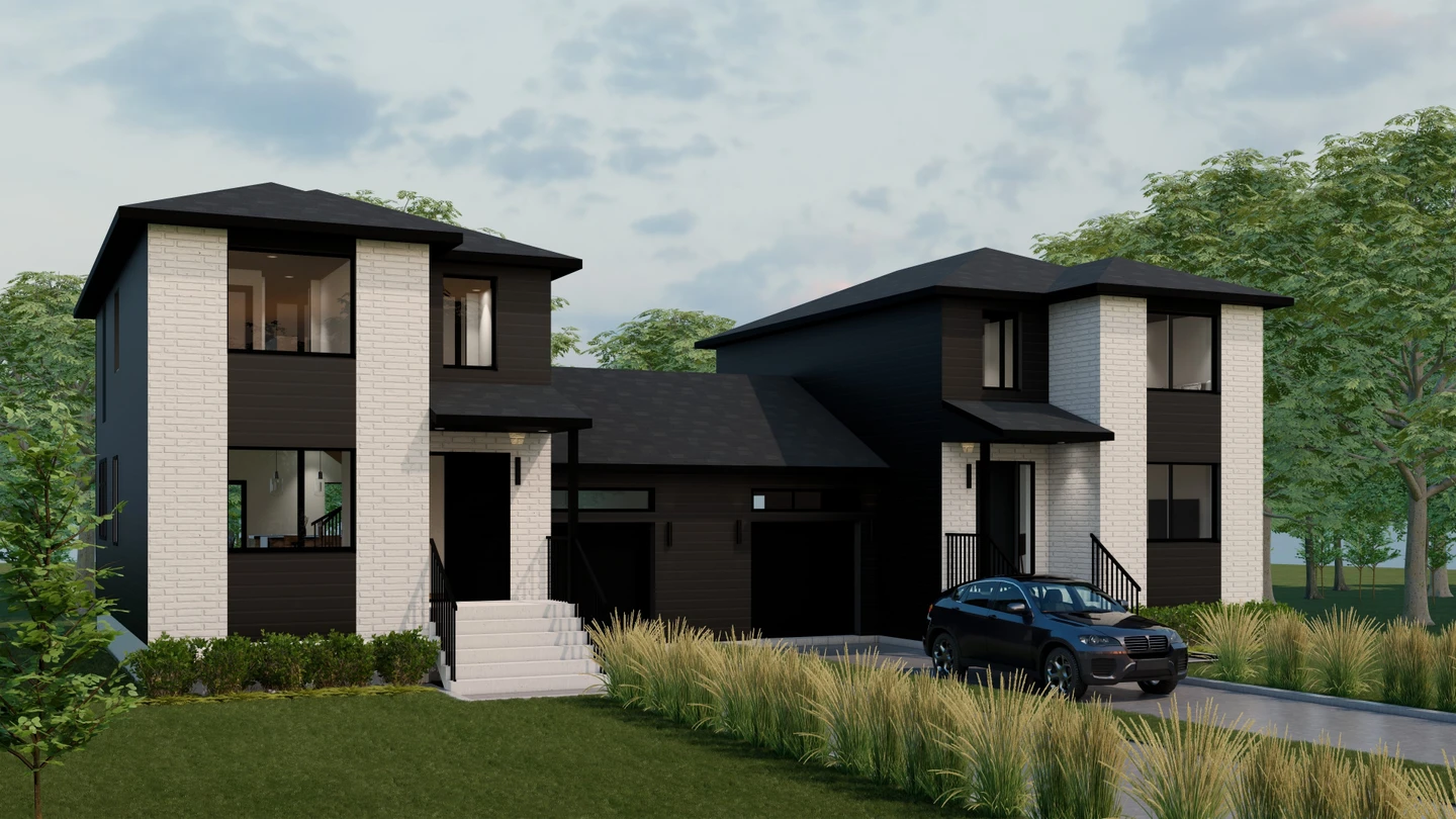 Dúplex de alta gama en Estrie-0