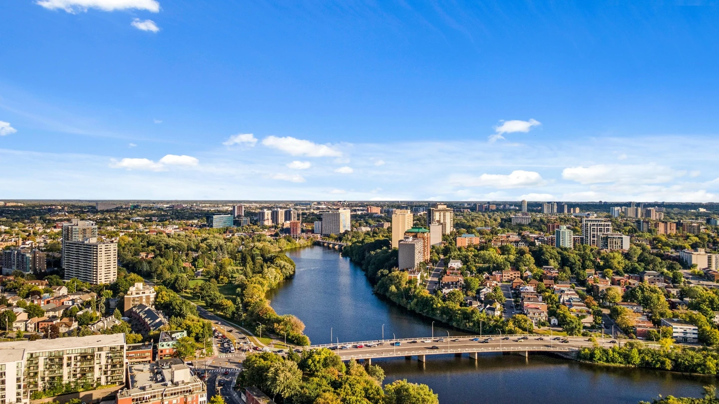 Ottawa aerial view