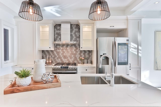 white modern kitchen